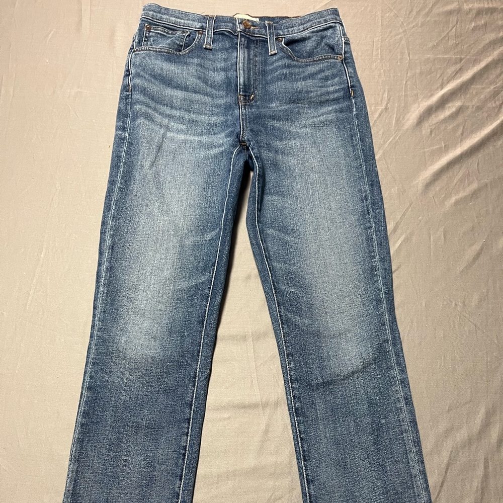 Madewell High Rise Slim Boyjean Jeans Blue Size 26T